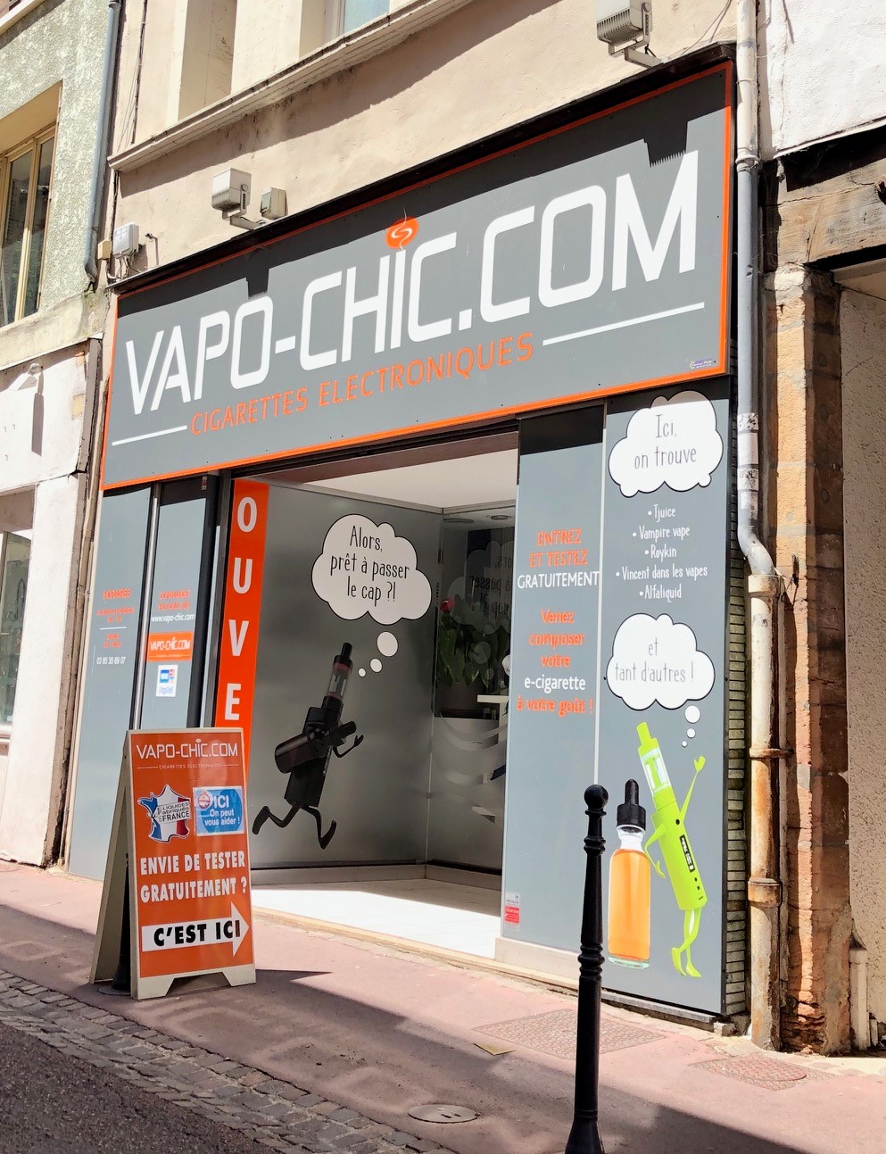 Vapochic Devanture Vapochic