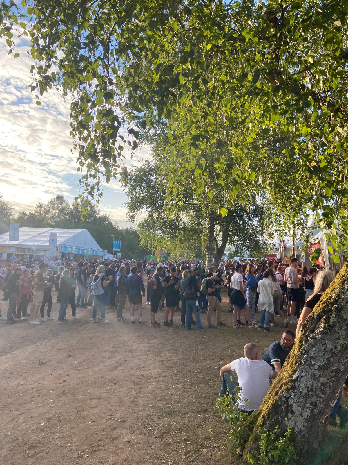 Festivaliers Stand Cirkus Eurockéennes