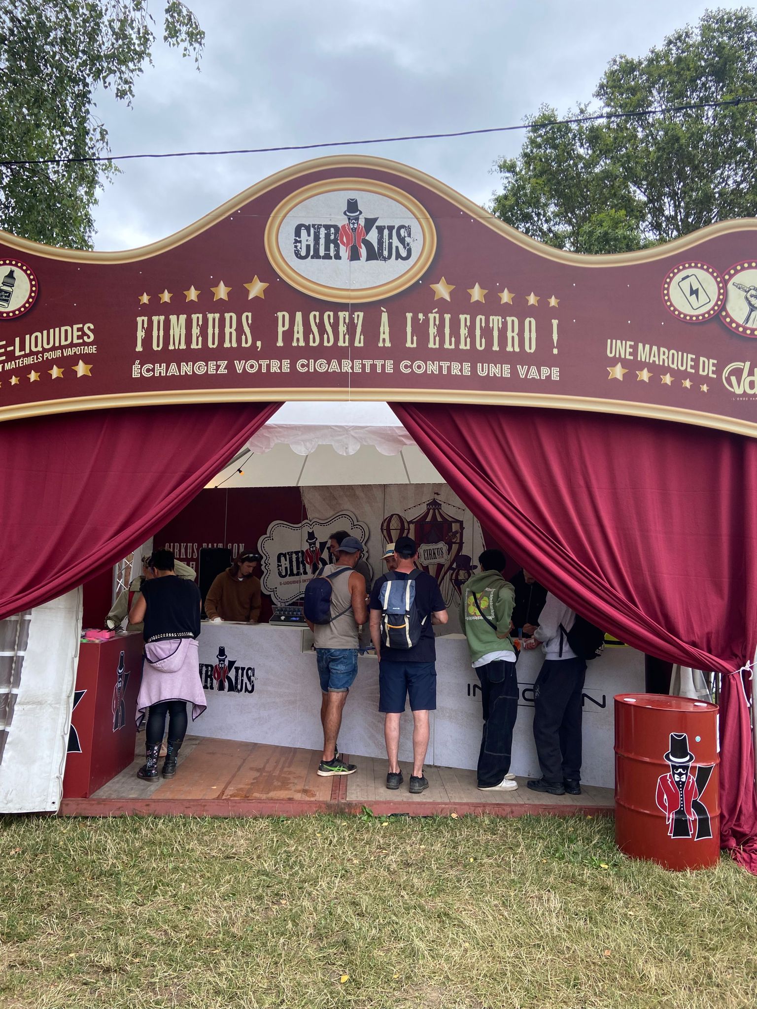 Stand Cirkus Eurockéennes